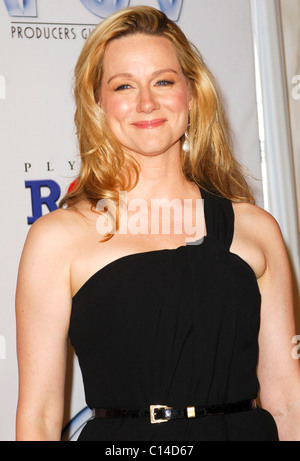 Laura Linney xx produttori annuale Guild Awards tenutosi presso la Hollywood Palladium - Gli arrivi di Los Angeles, California - Foto Stock