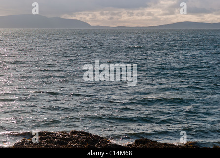 La SCAPA flusso isole Orcadi Scozia REGNO UNITO Foto Stock