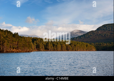 Loch an Eilein Foto Stock