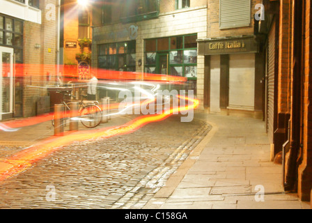 Sentiero di luci. Foto Stock