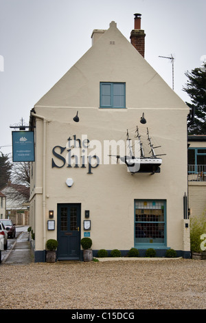 La nave Inn at Brancaster,Norfolk, Inghilterra Foto Stock