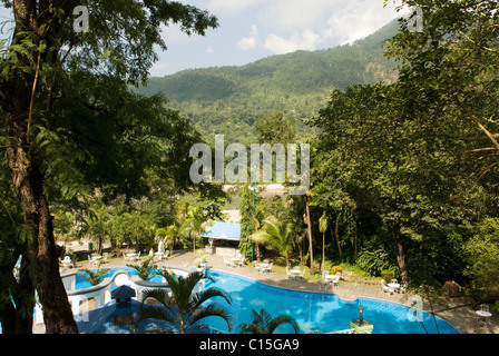 Il River Side Springs Resort, Kurintar, Chitwan, Nepal. Foto Stock