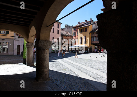 L'Italia, Como, Piazza San Fedele Foto Stock