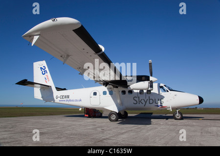 Skybus aeroplano; Land's End; Cornovaglia Foto Stock