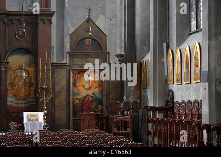 Salvatorkirche, San Salvator la Chiesa Ortodossa Greca, Monaco di Baviera, Germania, Europa Foto Stock