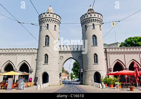 Nauener Tor, Nauen Gate, Potsdam, Brandeburgo, Germania, Europa Foto Stock