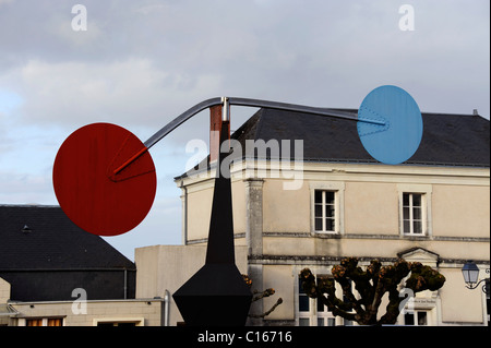 Sache,luogo Alexander Calder,Indre River Valley,della Valle della Loira,Indre-et-Loire,Francia,l'Europa Foto Stock