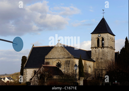 Sache,luogo Alexander Calder,Indre River Valley,della Valle della Loira,Indre-et-Loire,Francia,l'Europa Foto Stock