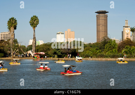 Uhuru Park scena Nairobi Kenya Nairobi Kenya Foto Stock