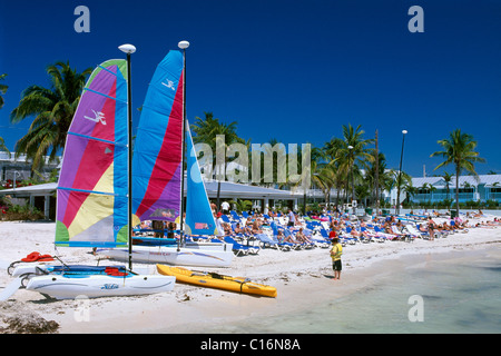 South Beach, Key West, i tasti, Florida, Stati Uniti d'America Foto Stock