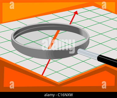 Grafico Foto Stock