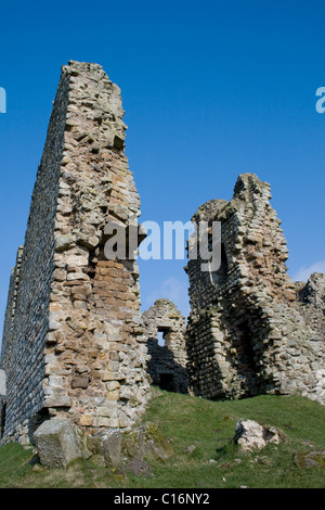 Thirlwall castello vicino Greenhead in Northumberland Foto Stock