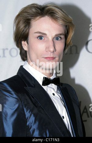 Austin Scarlett, Metropolitan Opera centoventicinquesimo anniversario gala al Metropolitan Opera House al Lincoln Center - Arrivi New York Foto Stock