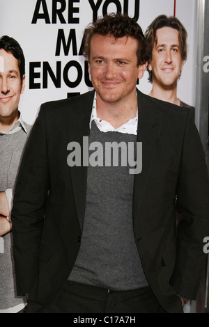 Jason Segel assiste il Los Angeles Premiere di "ti amo, Uomo" tenuto il Mann del villaggio del teatro. Westwood, California - Foto Stock