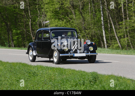 Citroen Avant trazione 11CV, classic car Foto Stock