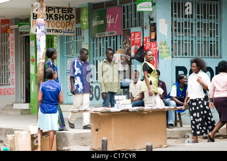 Scena di strada, Nakuru Kenya Foto Stock