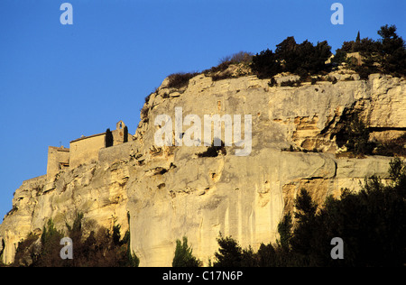 Francia Bouches du Rhone Les Baux de Provence village etichettati Les Plus Beaux Villages de France (i più bei villaggi di Foto Stock