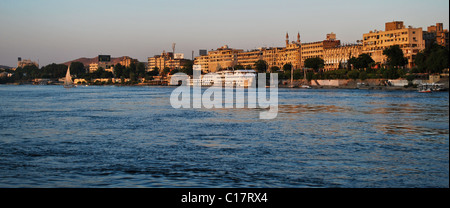 In Egitto la vita lungo il fiume Nilo Foto Stock