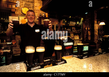 Repubblica di Irlanda, Dublino, Hopstore pub birreria Guinness Museum di St James Gate Foto Stock