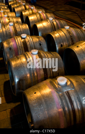 Whitstable Brewery, la produzione della birra per micro birreria Foto Stock