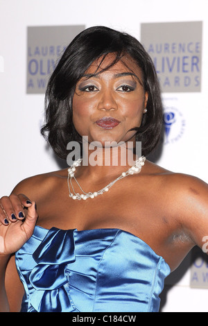 Patina Miller il Laurence Olivier Awards 2009 presso Grosvenor House - arrivi a Londra, Inghilterra - 08.03.09 Lia Toby / Foto Stock