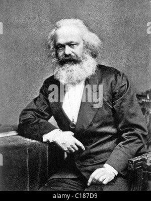 Karl Marx Foto Stock