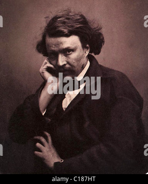 Félix Nadar, fotografo francese, noto anche come Gaspard-Félix Tournachon Foto Stock