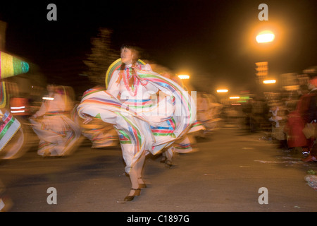 Desfile del Carnaval 2011, antroxu, en Gijón, Asturie. Foto Stock