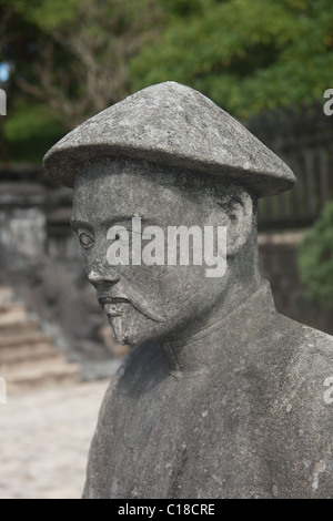 Khai Dinh tomba in tinta, Vietnam Foto Stock