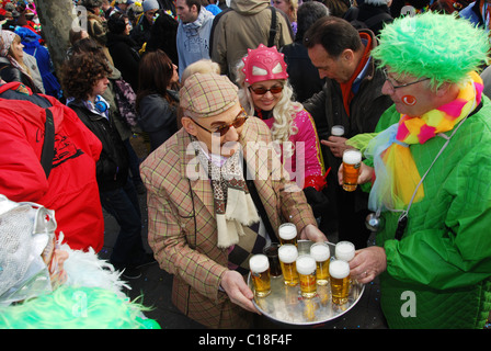 Il carnevale folla Maastricht Paesi Bassi Foto Stock