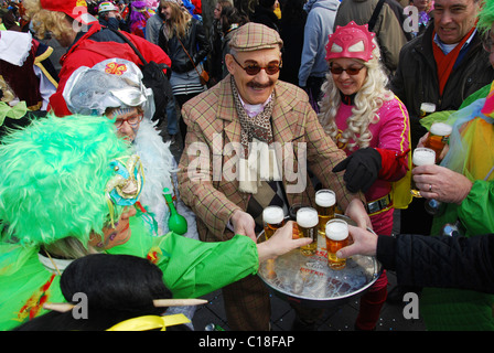 Il carnevale folla Maastricht Paesi Bassi Foto Stock