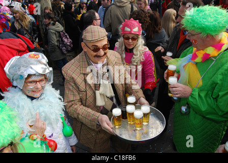 Il carnevale folla Maastricht Paesi Bassi Foto Stock