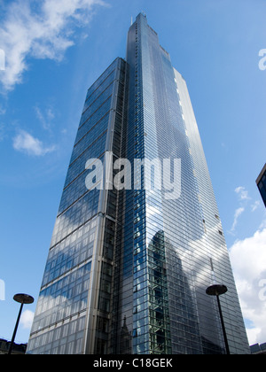 Heron Tower in Broadgate nella City di Londra è in via di completamento Foto Stock