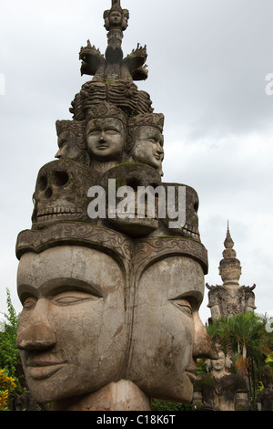 Xieng Khuan Buddha Park vicino a Vientiane, Laos Foto Stock