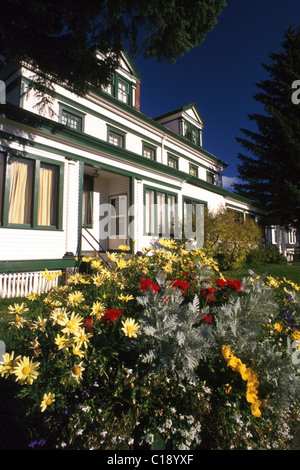 Officer's Row House Fort Seward Haines sudest AK estate ritratto Foto Stock