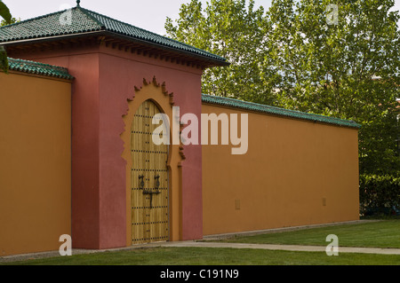 Ingresso al giardino persiano presso il Garten der Welt, Berlino Foto Stock