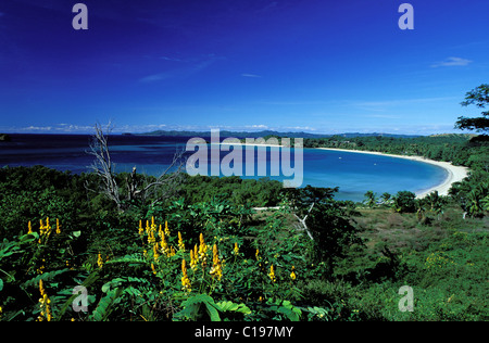 Madagascar, Northwest Nosy Be Island, Andilana beach Foto Stock