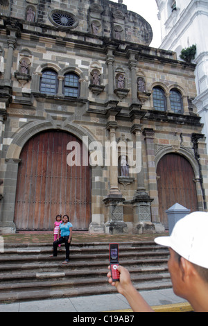 Panama,America Latina,America Centrale,Città di Panama,casco Viejo,San Felipe,coloniale,Sito Patrimonio dell'Umanità,restauro,conservazione,Cattedrale Metropolitana,1674,cour Foto Stock