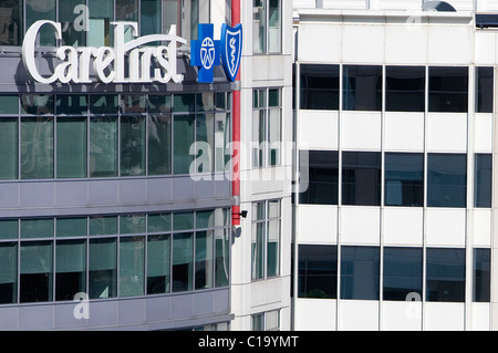 Un CareFirst Blue Cross/ Blue Shield edificio per uffici. Foto Stock