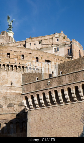 Castel Sant' Angelo Roma Italia Foto Stock