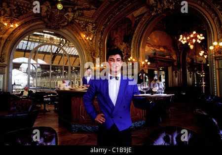 Francia, Parigi Gare de Lyon (stazione ferroviaria), famoso Le Train Bleu ristorante Foto Stock