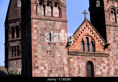 Francia, Bas Rhin, Selestat, Sainte Foy chiesa Foto Stock