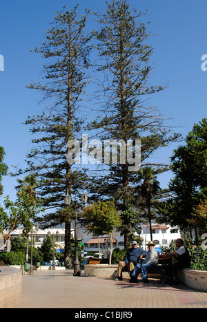 Square, Città di La Ligua, Cile Foto Stock