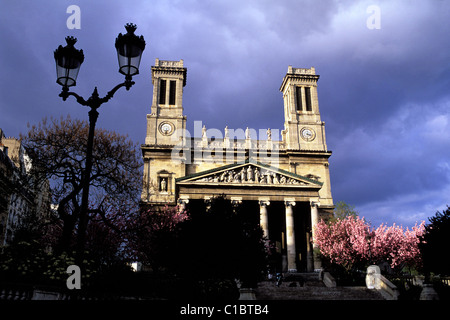 Francia, Parigi, Saint Vincent de Paul Church Foto Stock