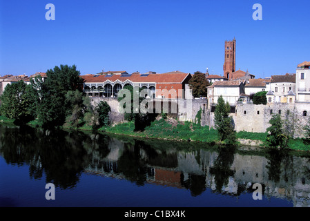 Francia e Lot et Garonne, Villeneuve sur Lot Foto Stock