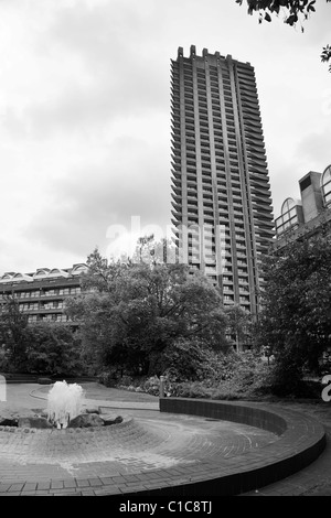 Il Barbican Centre di Londra, Regno Unito Foto Stock