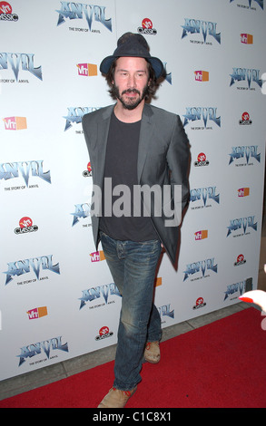 Keanu Reeves Los Angeles Premiere "incudine!La storia dell'Incudine" presso il teatro egiziano di Hollywood, in California - 07.04.09 Jody Foto Stock