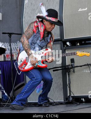 Micki Free esegue a "Auto Warz" tenutasi presso il Seminole Hard Rock Hotel and Casino Hollywood Florida - 19.04.09, Foto Stock