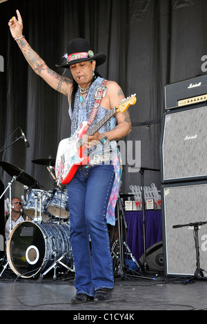 Micki Free esegue a "Auto Warz" tenutasi presso il Seminole Hard Rock Hotel and Casino Hollywood Florida - 19.04.09, Foto Stock