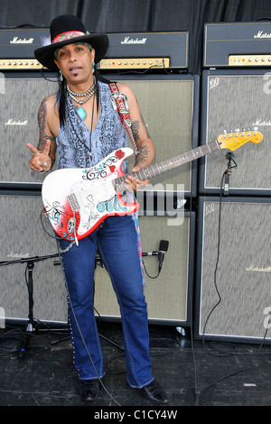 Micki Free esegue a "Auto Warz" tenutasi presso il Seminole Hard Rock Hotel and Casino Hollywood Florida - 19.04.09, Foto Stock